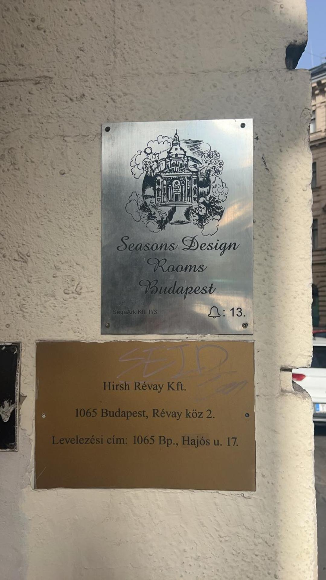 Seasons Design Rooms Budapest Exterior foto